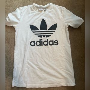 Adidas white T-shirt size xsmall